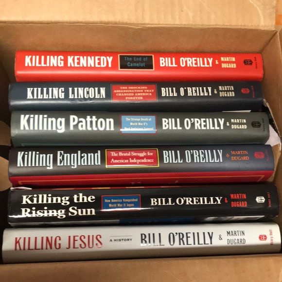 history Other - Bill o’Reilly Books Killing Jesus rising sun Patton, Kennedy , England, Lincoln